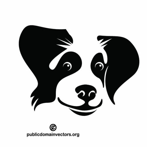 Zwart-wit illustraties voor hond