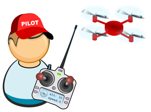 Pilote du drone