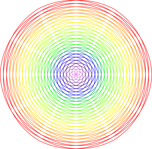 Spirale colorée