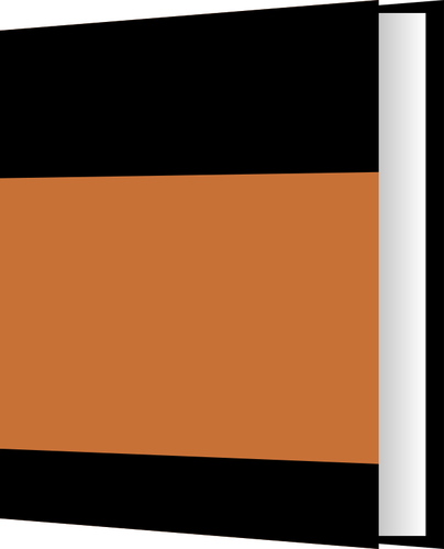 Обложка оранжевый и черный книга