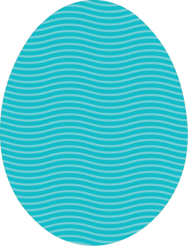 כחול בתמונה וקטורית של ביצי פסחא