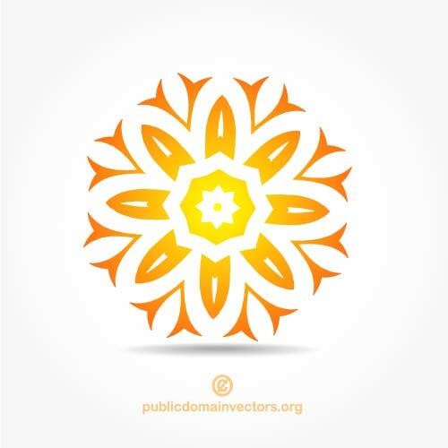 Concepto de logotipo floral