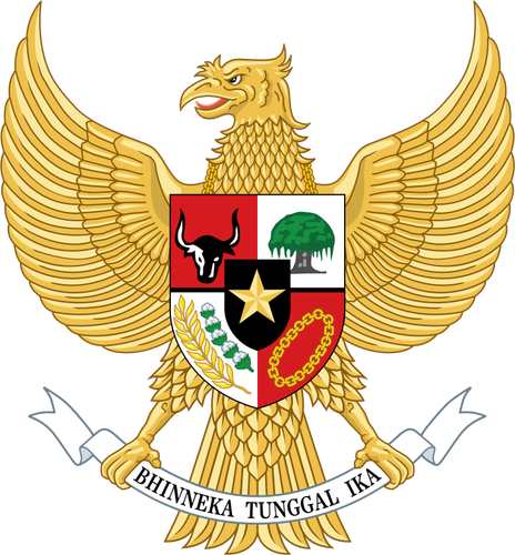 Emblem von Indonesien