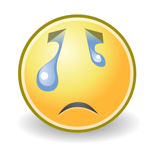 Emoji piangere