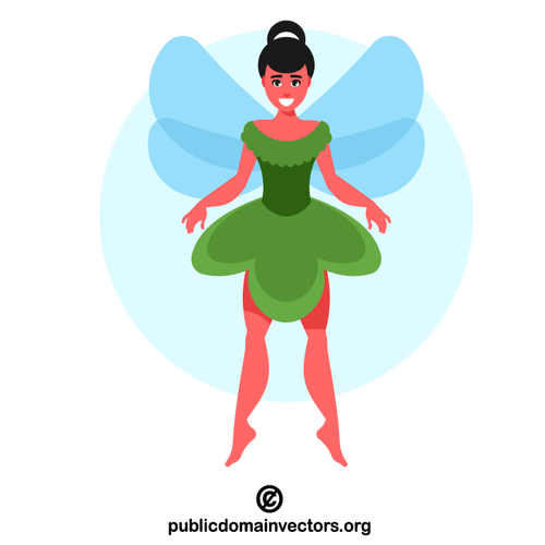 Fairy with wings