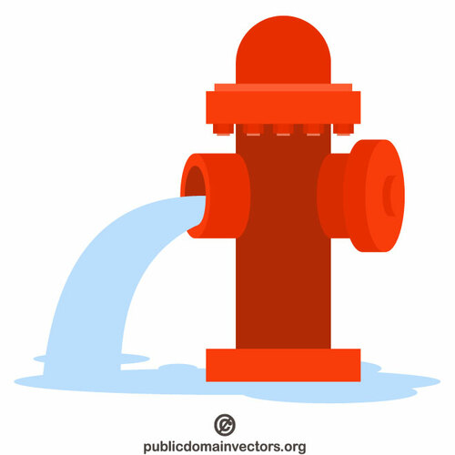 Scurgere de apă hidrant de incendiu