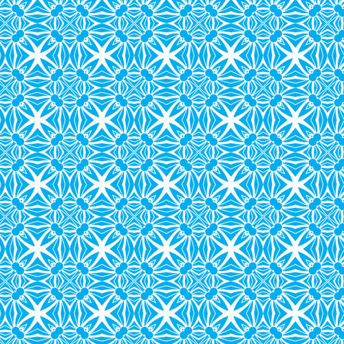 꽃 대칭 패턴