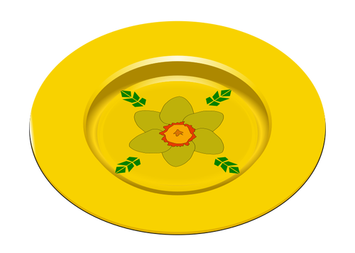 Flower tallrik
