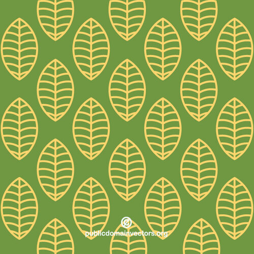 Foliage pattern vector background