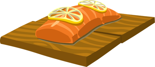 Planche de saumon