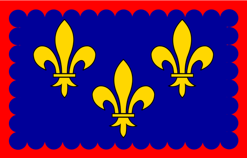 Берри региона флаг-векторное изображение