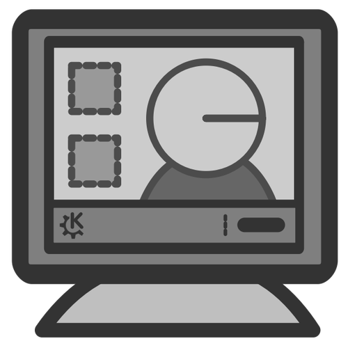 Hintergrund des Computerbildschirms