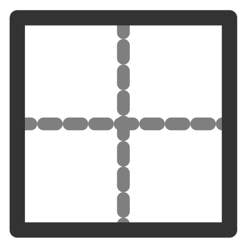 Border outline icon