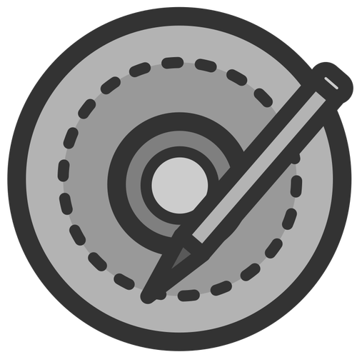 Ícone do gravador de CD