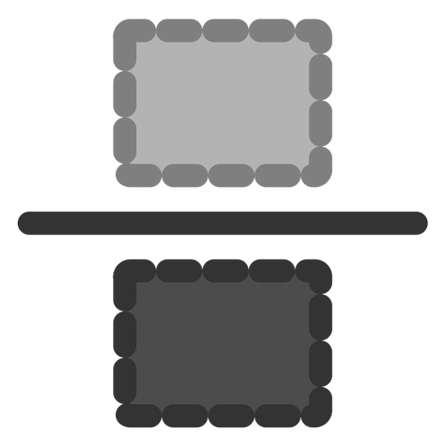 Flip vertikales Symbol