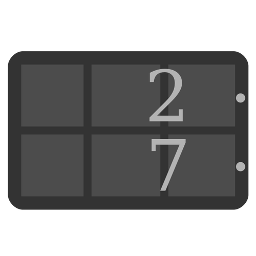 Icono de código abierto de cuadrícula