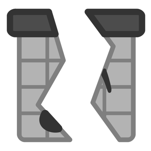 Icono de la herramienta de software color gris