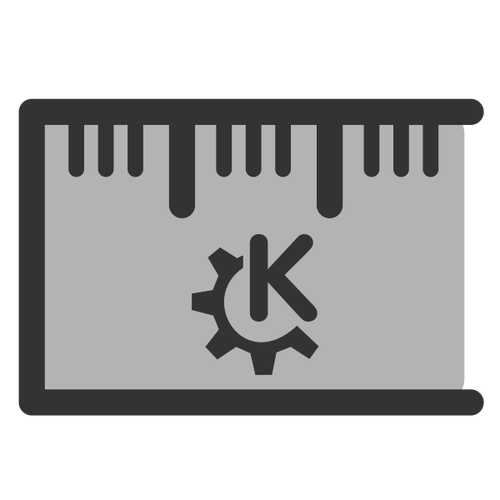 Ruler icon clip art