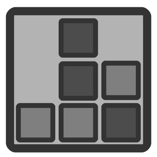 Icona dei riquadri quadrati