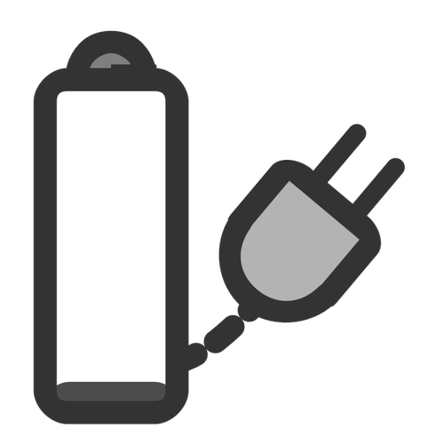 Icono de carga del portátil