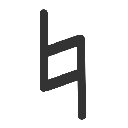 Musical symbol clip art icon