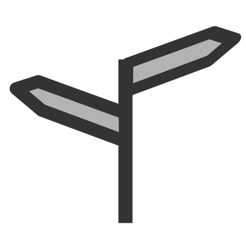 Simbolul pictogramei semnului rutier