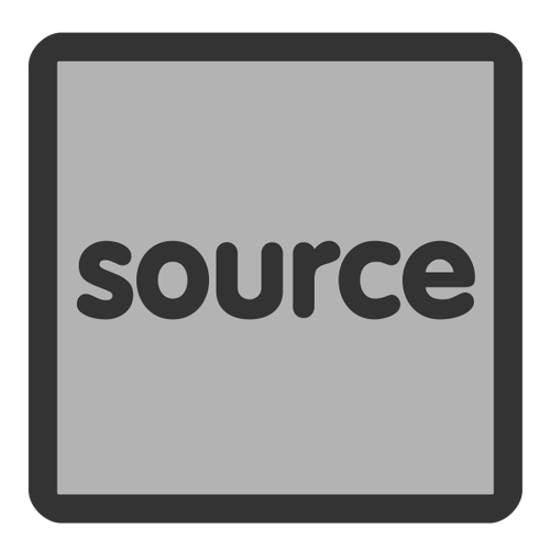 Source icon clip art
