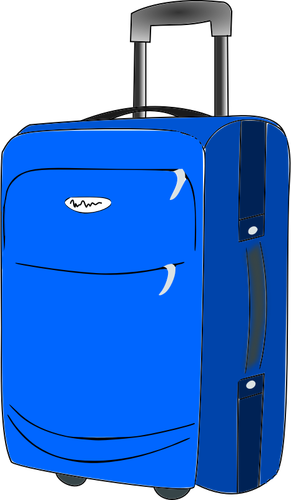 蓝色行李