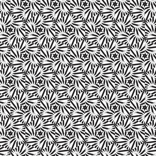 Floral repetitive pattern