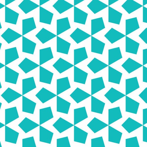 Retro pattern geometric shapes