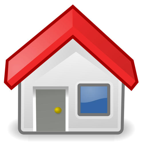 ClipArt vettoriali icona di casa