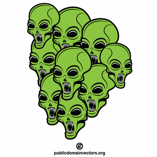 Extraterrestres verdes