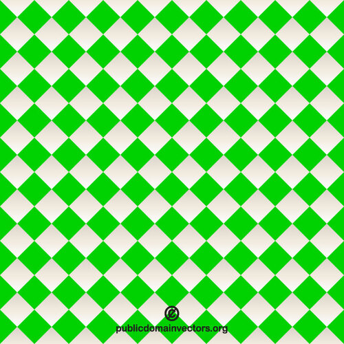 Pola kotak hijau