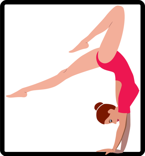 Gimnast pictograma