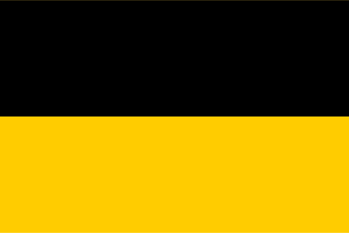 De vlag van Habsburg
