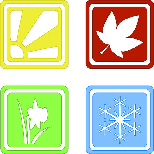 Seasons icons