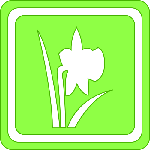 גרפיקה וקטורית באביב של הסמל