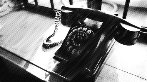 Полутоновый Телефон