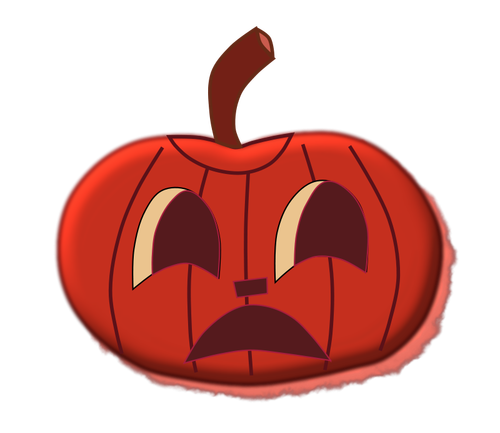 Halloween pompoen 1 vector illustraties
