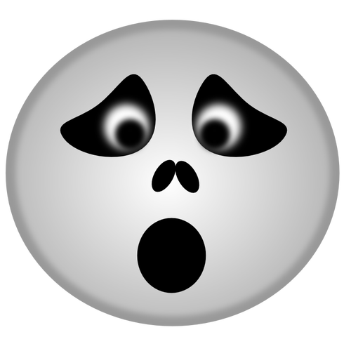 Disegno vettoriale di Halloween emoticon