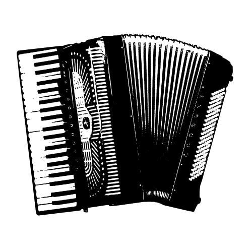 Clipart vectoriel accordéon
