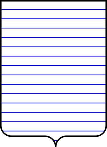 Pola dengan garis horizontal