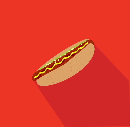 Hot-Dog símbolo