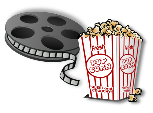 Film i popcorn