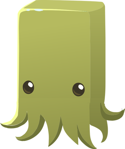 Kreskówka squid