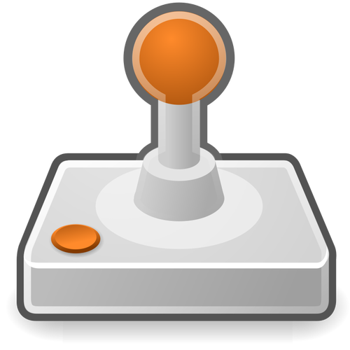 Immagine vettoriale del gaming console joystick segno