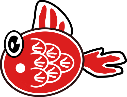 Poisson rouge japonais