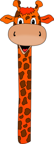 Grafika wektorowa żyrafa