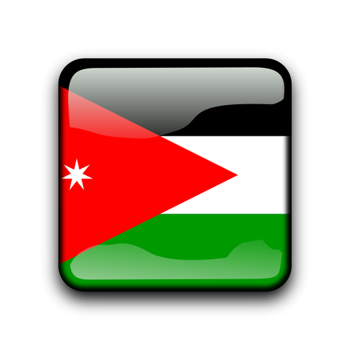 Vector bandeira de Jordan