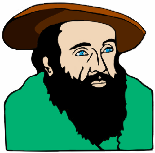Imagen vectorial de Johannes Kepler